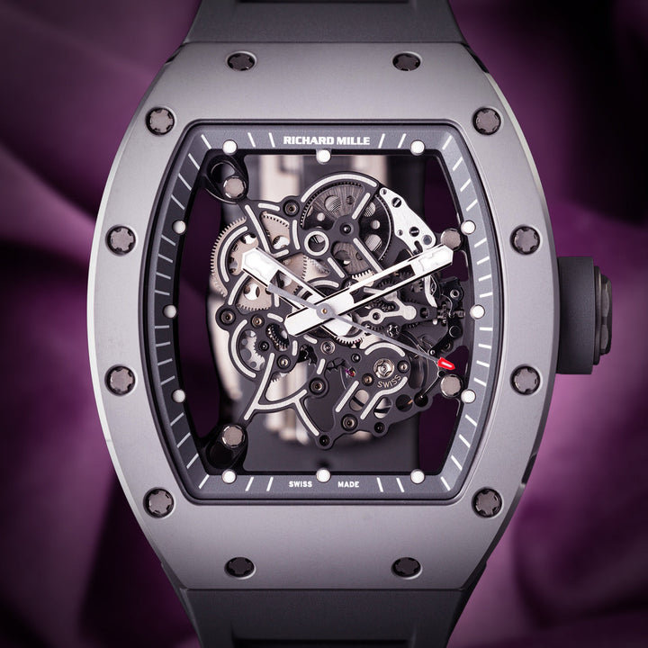 Richard Mille RM 055 Bubba Watson All Grey Ceramic Limited RM 055 Ti-TiC