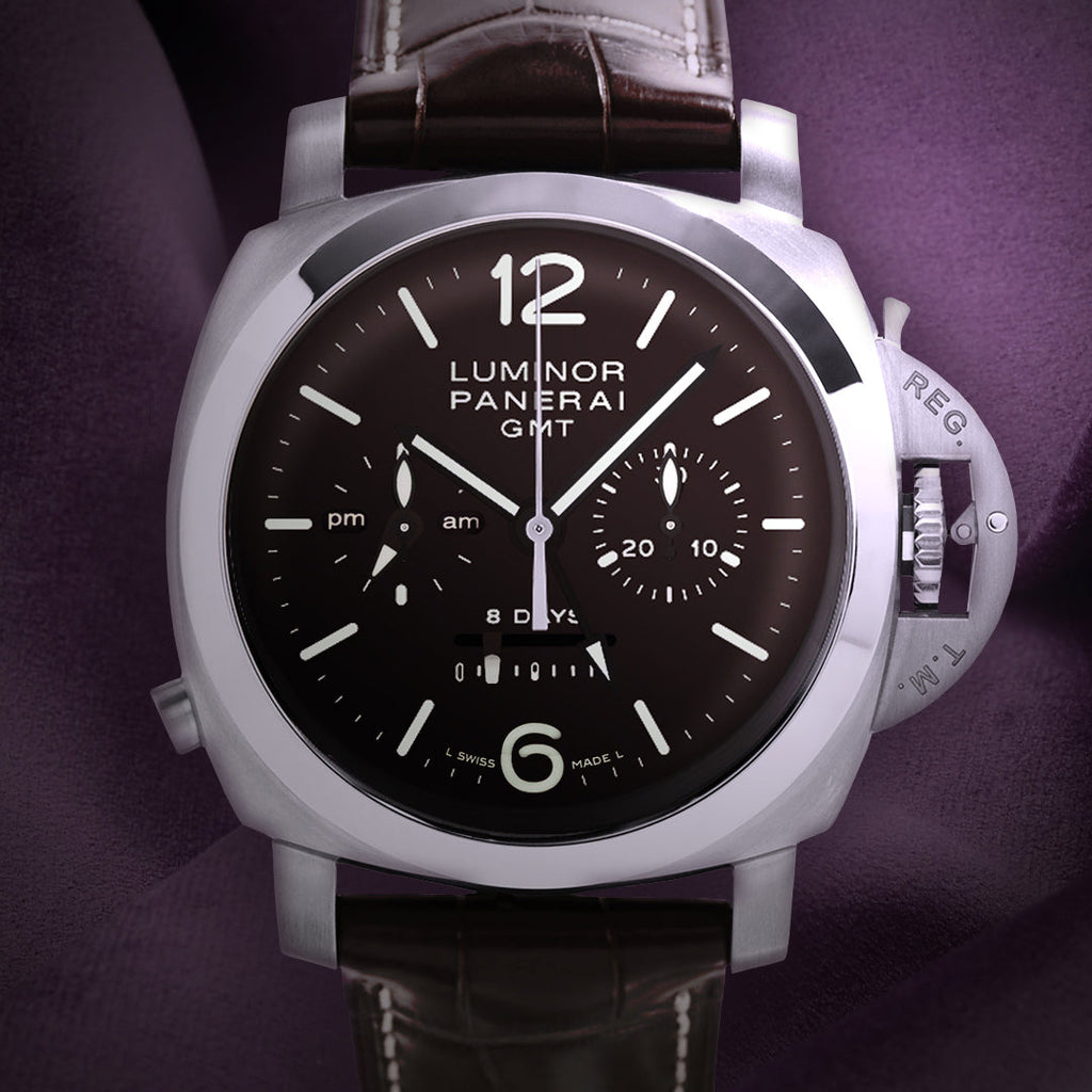 Panerai Luminor 1950 Chrono Monopulsante 8 Days GMT Titanio PAM00311
