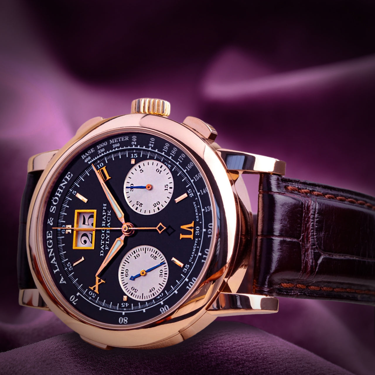 A. Lange & Söhne Datograph Flyback 403.031 Rose Gold Dufourgraph