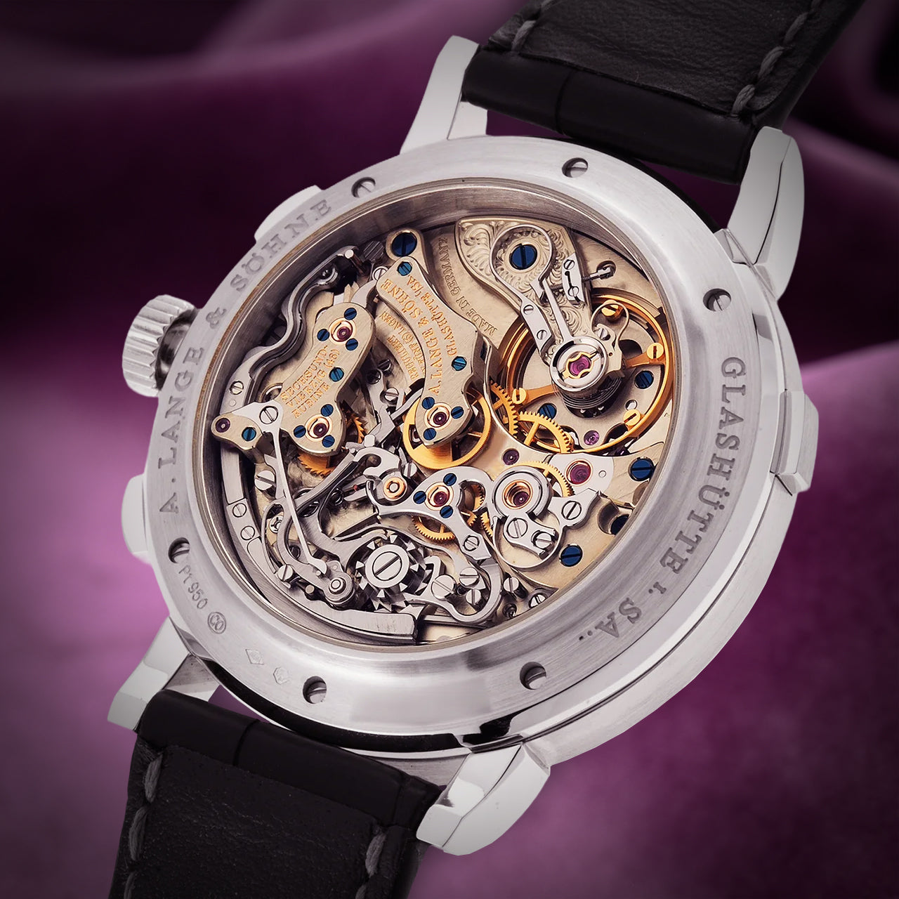 A. Lange & Söhne Datograph Up/Down 950 Platinum 405.035 Saxonia