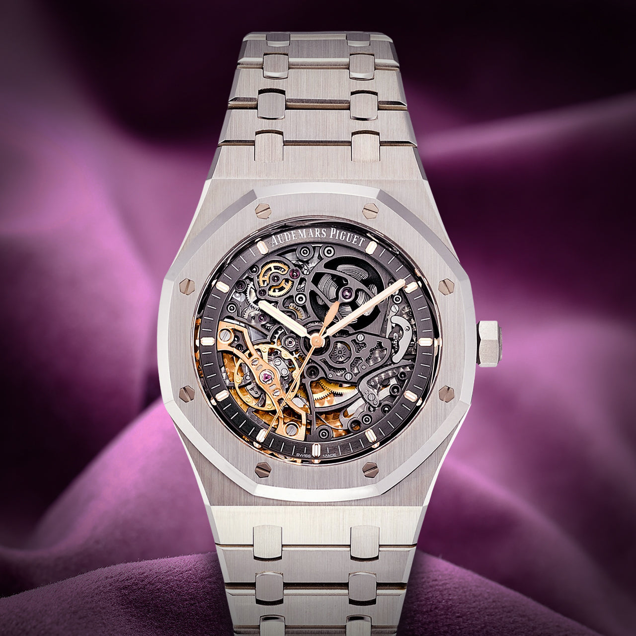 Audemars Piguet Royal Oak Openworked Skeleton 15407ST.OO.1220ST.01