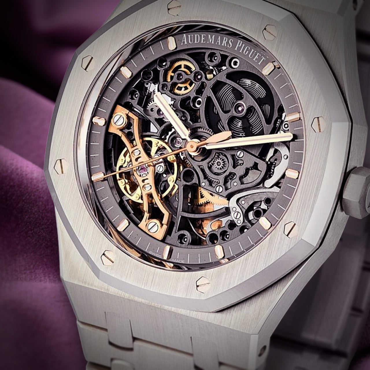 Audemars Piguet Royal Oak Openworked Skeleton 15407ST.OO.1220ST.01