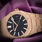 Audemars Piguet Royal Oak Rose Gold Black Dial 15510OR.OO.1320OR.04