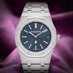 Audemars Piguet Royal Oak Jumbo Extra-Thin Steel Blue Dial 16202ST.OO.1240ST.02