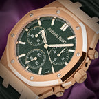 Audemars Piguet Royal Oak Chronograph Rose Gold Green Dial 26240OR.OO.D404CR.02