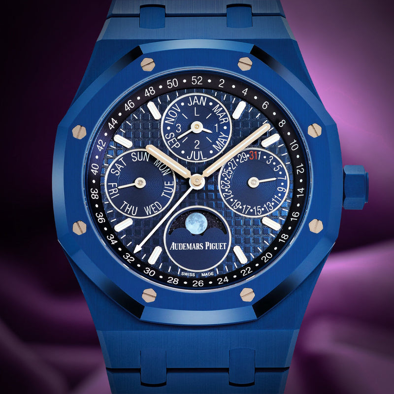 Audemars Piguet Royal Oak Perpetual Calendar Blue Ceramic