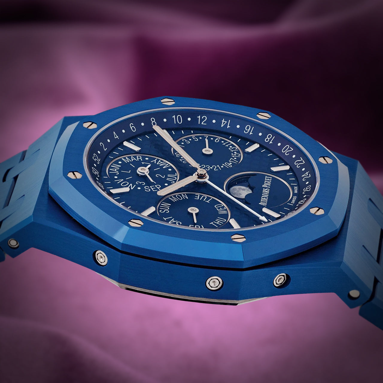Audemars Piguet Royal Oak Perpetual Calendar Blue Ceramic 26579CS.OO.1225CS.01