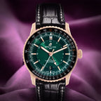 Breitling Navitimer Automatic GMT 41 R32310251L1P1 18k Red Gold Green Dial