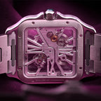 Cartier Santos de Cartier Skeleton Green WHSA0028