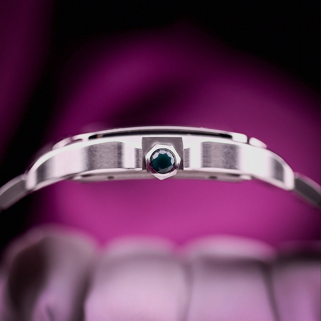 Cartier Santos de Cartier Skeleton Green WHSA0028