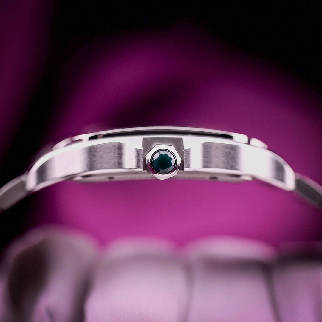 Cartier Santos de Cartier Skeleton Green WHSA0028