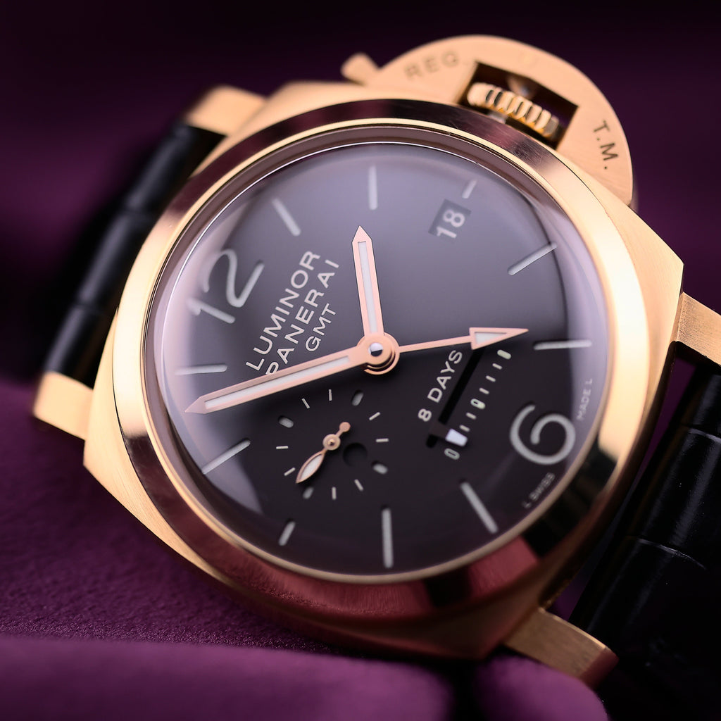 Panerai Luminor 1950 8 Days GMT Oro Rosa PAM00289