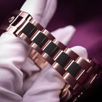 Rolex Sky-Dweller 42mm 18k Everose Gold 326935 Rhodium Dial