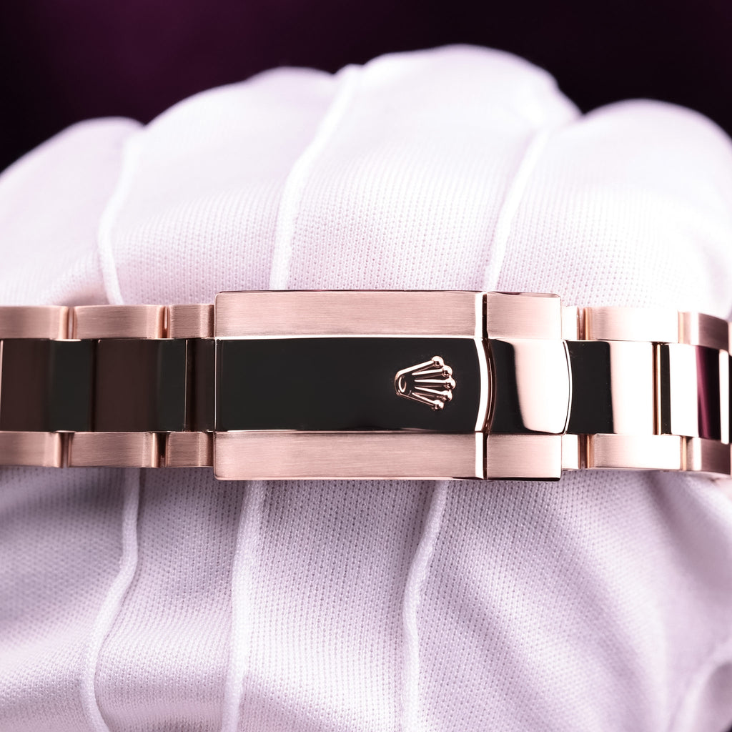 Rolex Sky-Dweller 42mm 18k Everose Gold 326935 Rhodium Dial