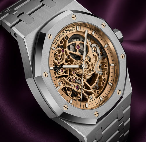 Audemars Piguet Royal Oak Double Balance Wheel Openworked 15407ST.OO.1220ST.02