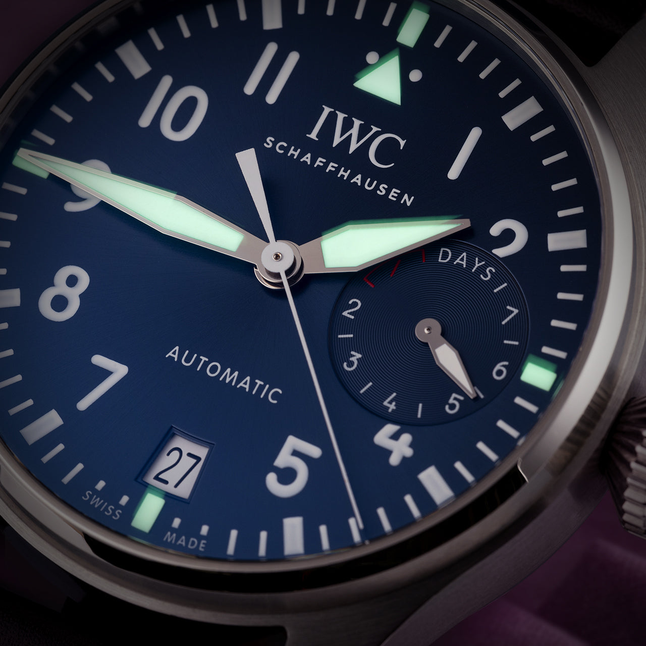 IWC Big Pilot Pilot’s Watch Edition Le Petit Prince Blue Dial IW501002