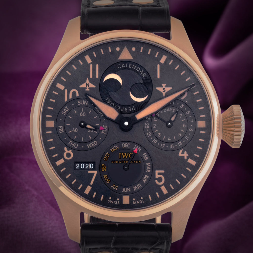 IWC Big Pilot Perpetual Calendar Bucherer Edition in Rose Gold IW502635