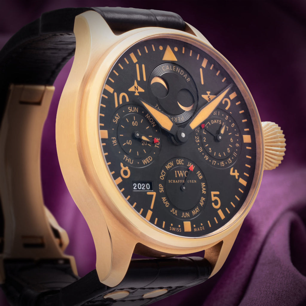 IWC Big Pilot Perpetual Calendar Bucherer Edition in Rose Gold IW502635