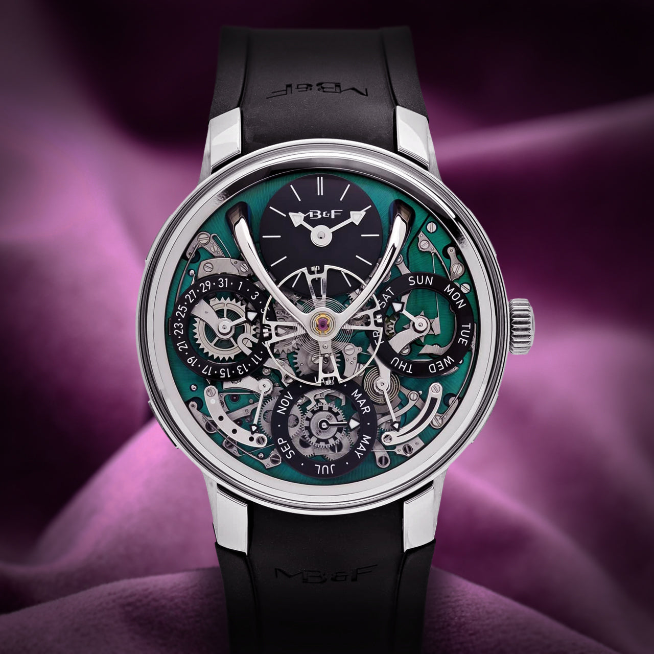 MB&F Legacy Machine Perpetual EVO (07.T.GU) Titanium Green