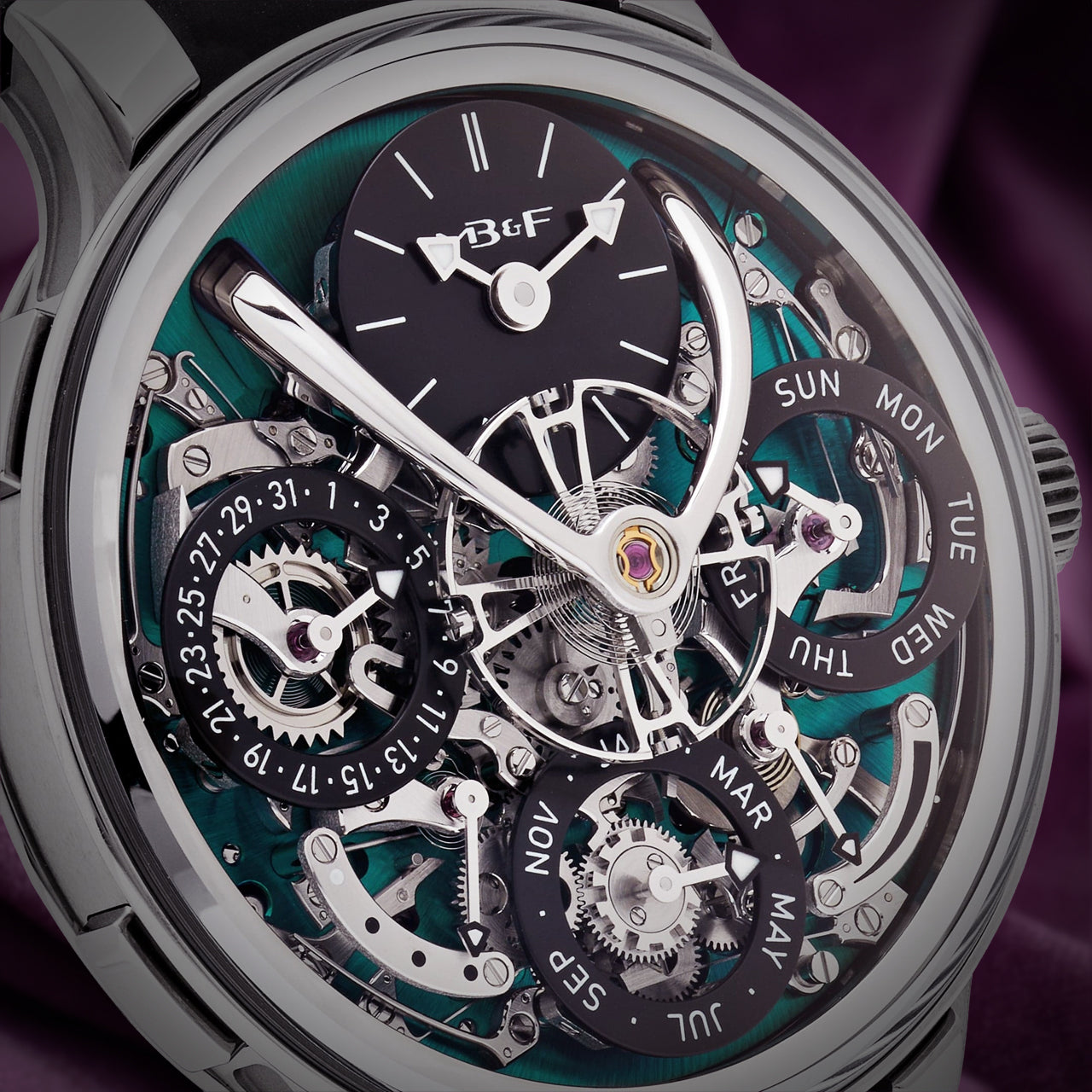 MB&F Legacy Machine Perpetual EVO (07.T.GU) Titanium Green