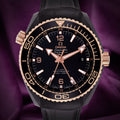 Omega Seamaster Planet Ocean 600M Black Ceramic Sedna Gold 215.63.46.22.01.001