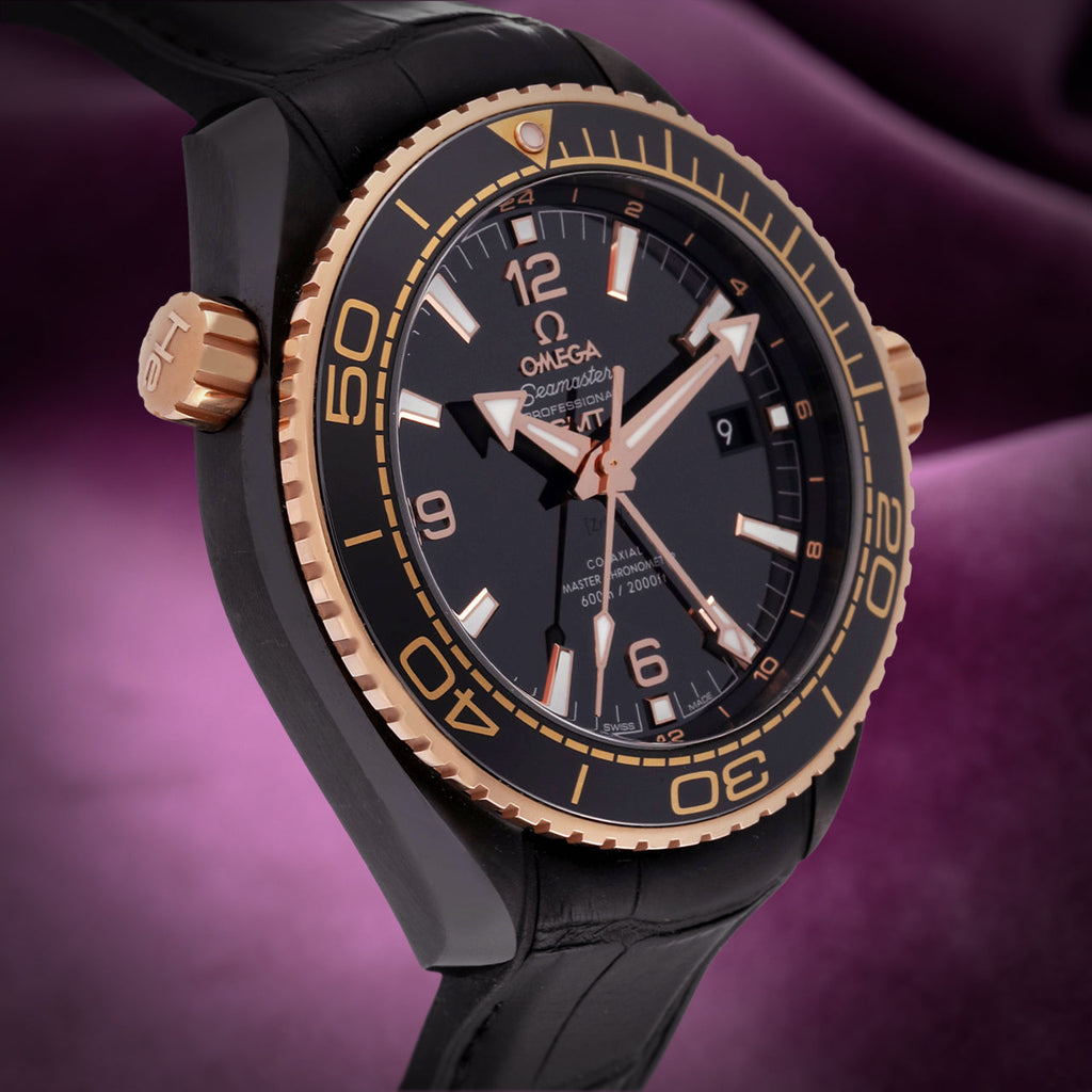 Omega Seamaster Planet Ocean 600M Black Ceramic Sedna Gold 215.63.46.22.01.001