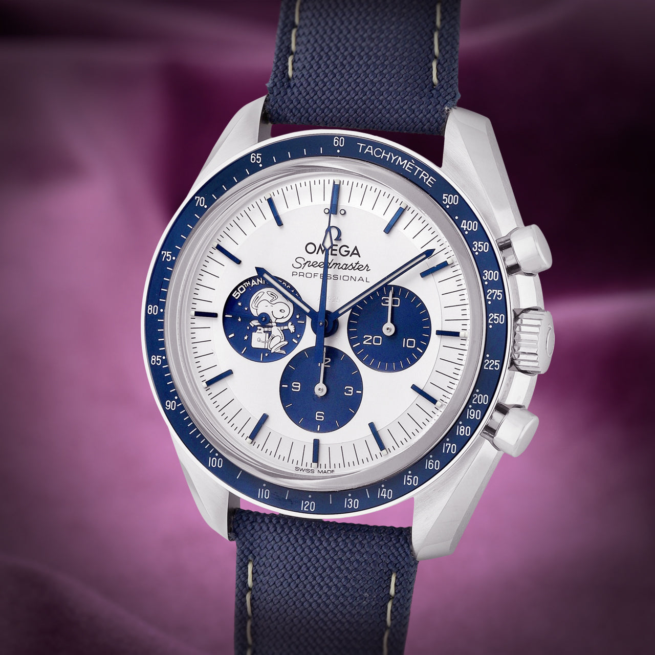 Omega Speedmaster Anniversary Series Silver Snoopy Award 310.32.42.50.02.001