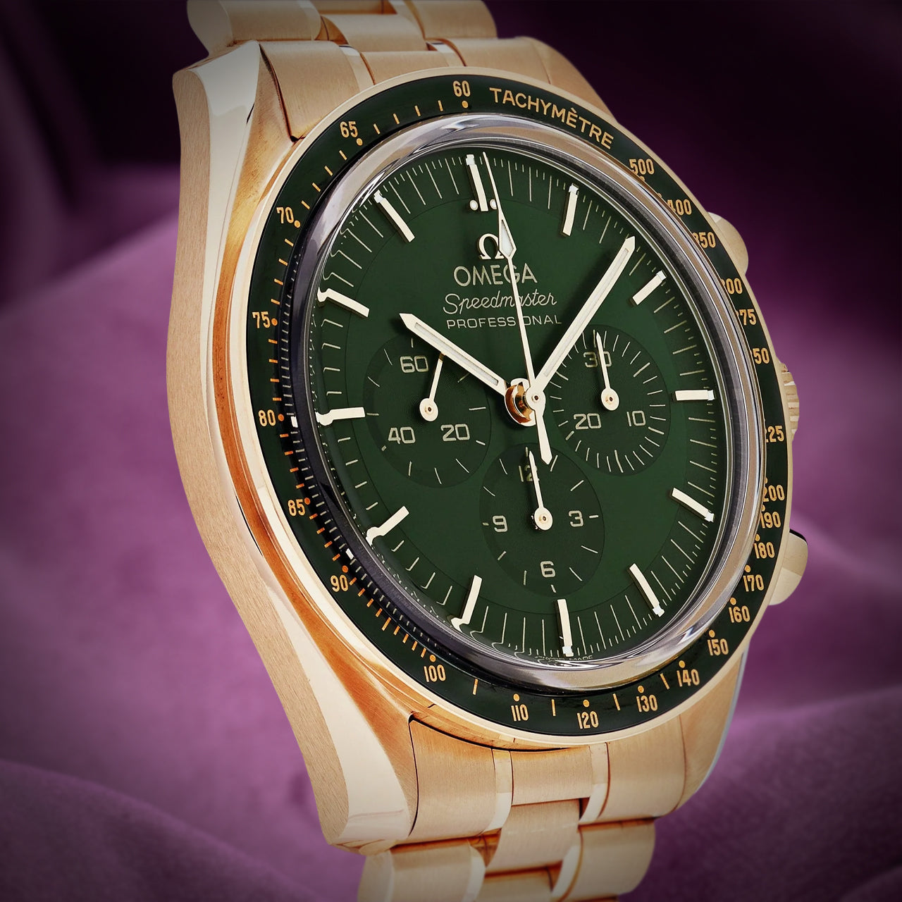 Omega Speedmaster Moonwatch Professional Moonshine Gold GD 310.60.42.50.10.001