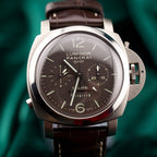 Panerai Luminor 1950 Chrono Monopulsante 8 Days GMT Titanio PAM00311