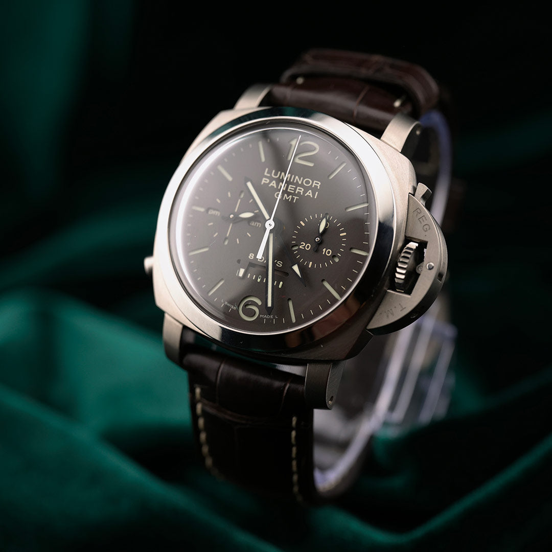 Panerai Luminor 1950 Chrono Monopulsante 8 Days GMT Titanio PAM00311