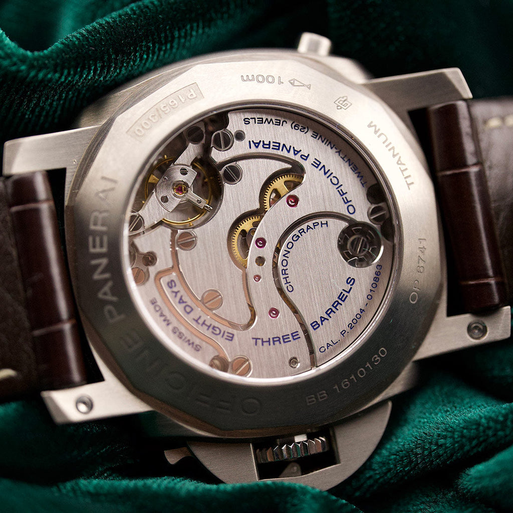 Panerai Luminor 1950 Chrono Monopulsante 8 Days GMT Titanio PAM00311