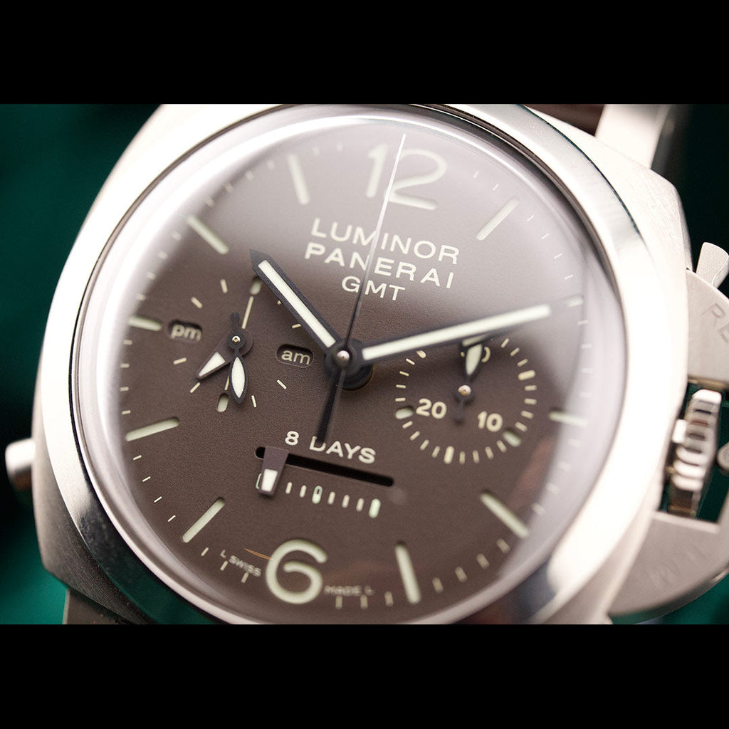 Panerai Luminor 1950 Chrono Monopulsante 8 Days GMT Titanio PAM00311