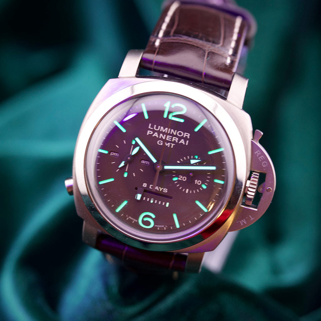 Panerai Luminor 1950 Chrono Monopulsante 8 Days GMT Titanio PAM00311