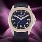 Patek Philippe Aquanaut White Gold Blue Dial 5168G-001