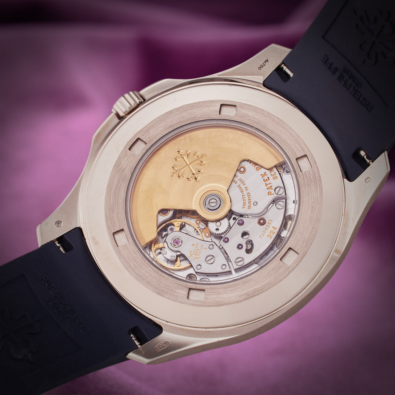 Patek Philippe Aquanaut White Gold Blue Dial 5168G-001