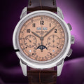 Patek Philippe Grand Complications Perpetual Chronograph 950 Pt Salmon 5270P-001