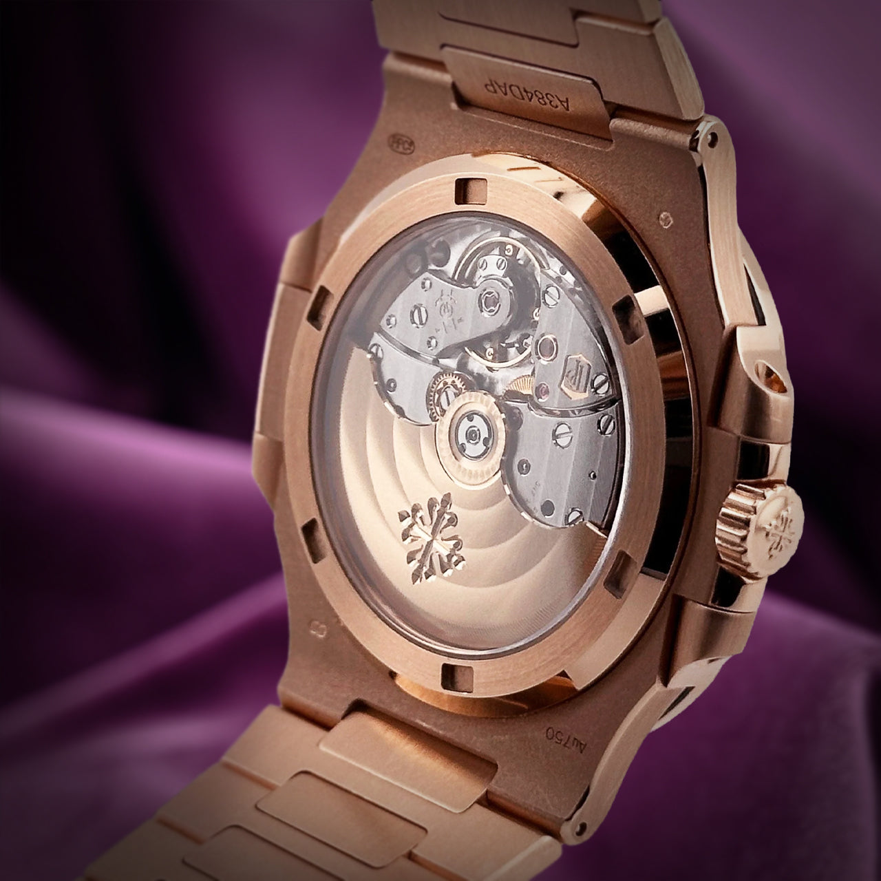Patek Philippe Nautilus 18k Rose Gold Brown Dial 5711/1R-001