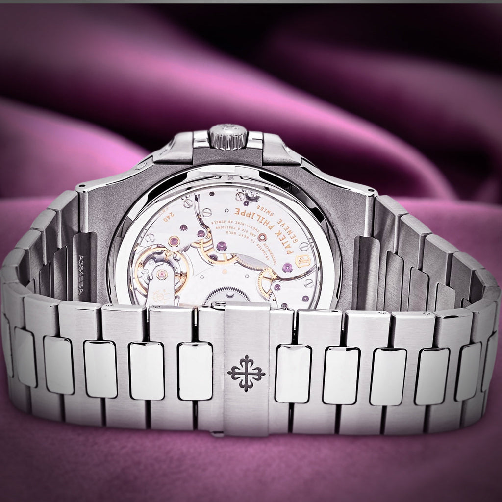 Patek Philippe Nautilus Moon Phases Stainless Steel Blue Dial 5712/1A-001