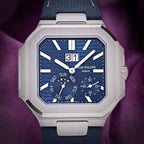 Patek Philippe Cubitus Instantaneous Grand Date Day Moon Phases Blue 5822P-001