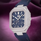 Patek Philippe Cubitus Instantaneous Grand Date Day Moon Phases Blue 5822P-001
