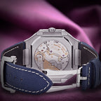 Patek Philippe Cubitus Instantaneous Grand Date Day Moon Phases Blue 5822P-001