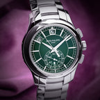 Patek Philippe Complications Flyback Annual Calendar White Gold Green 5905/1A-001