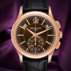 Patek Philippe Complications Flyback Annual Calendar Rose Gold Brown 5905R-001