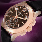 Patek Philippe Complications Flyback Annual Calendar Rose Gold Brown 5905R-001