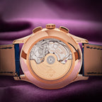 Patek Philippe Complications Flyback Annual Calendar Rose Gold Blue 5905R-010