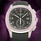 Patek Philippe Aquanaut Flyback Chronograph White Gold Green Dial 5968G-010