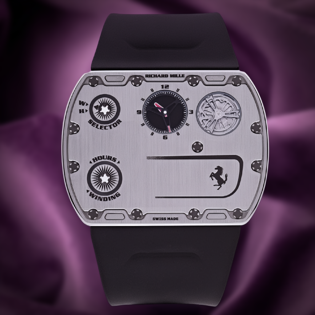Richard Mille RM UP-01 Ferrari Manual Winding Ultraflat Titanium RM UP-01