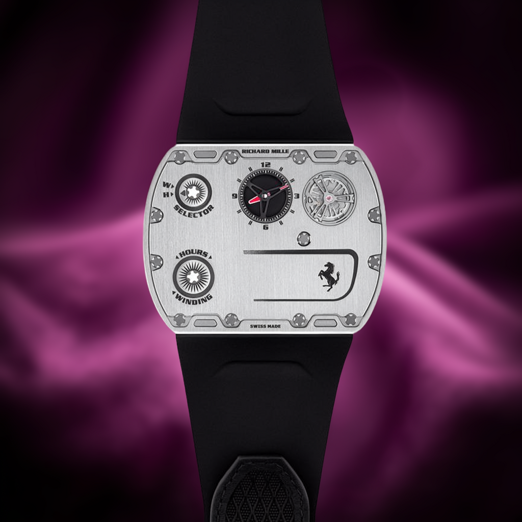 Richard Mille RM UP-01 Ferrari Manual Winding Ultraflat Titanium RM UP-01