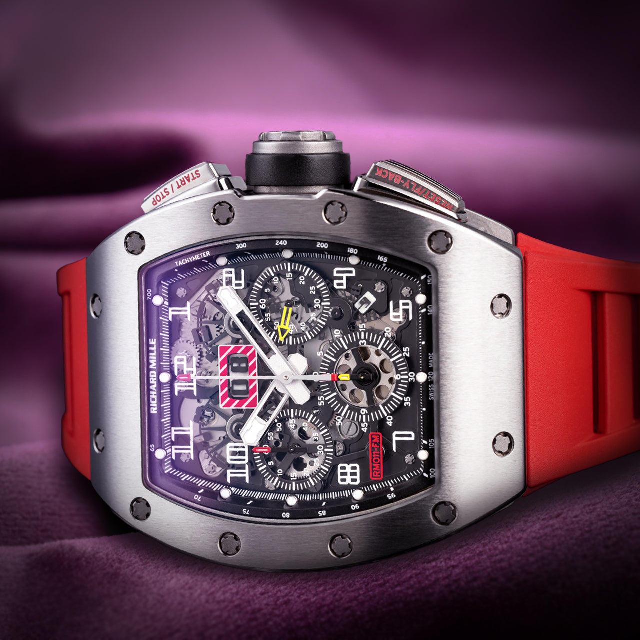 Richard Mille RM 011 Automatic Flyback Chronograph Felipe Massa RS RM011 AK Ti