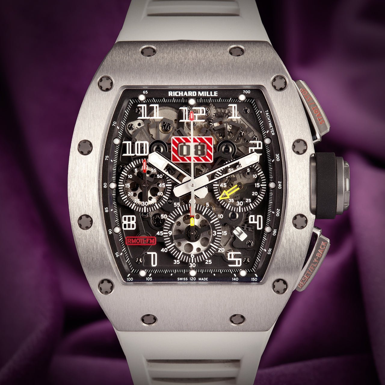 Richard Mille RM 011 Automatic Flyback Chronograph Felipe Massa WS RM011 AK Ti